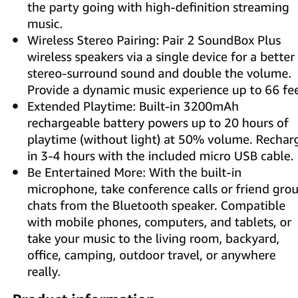 Bluetooth speaker - Picture 4 of 7